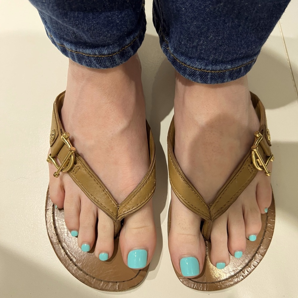 Tory Burch flip flops